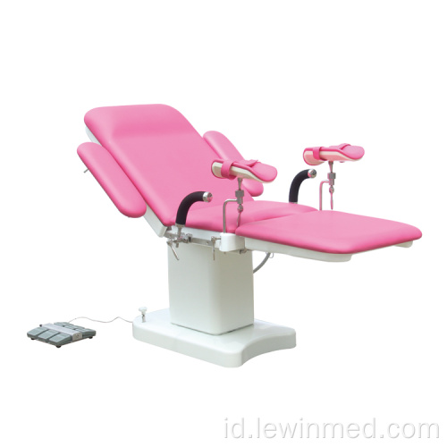 Warna meja pengiriman tempat tidur obstetrik ginekologi opsional